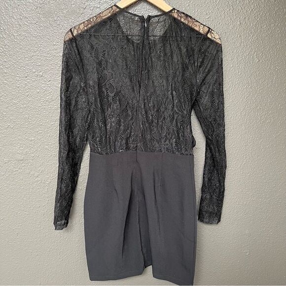 NWOT Revolve x About Us Mady Dress in Black | Size M - Picture 6 of 11